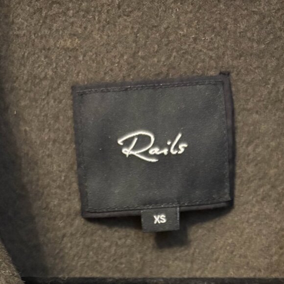 Rails Easton Jacket Size XS in Olive Green - Picture 8 of 9